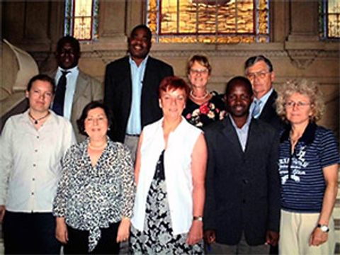 Empfang der Lichtenberger Delegation in Maputo
