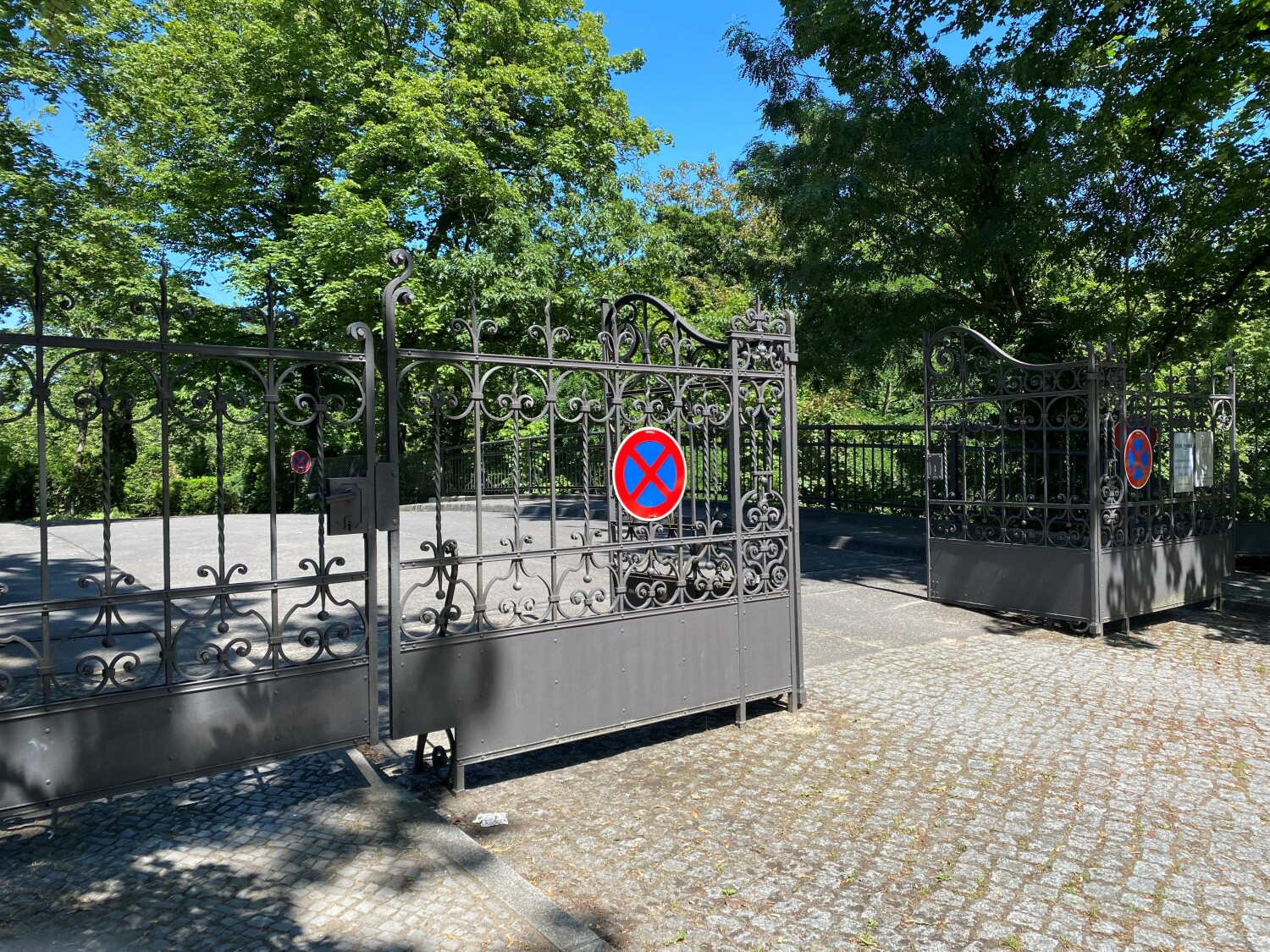 Friedhof Grunewald _Eingang