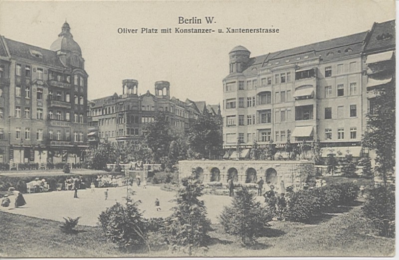 Olivaer Platz, um 1914