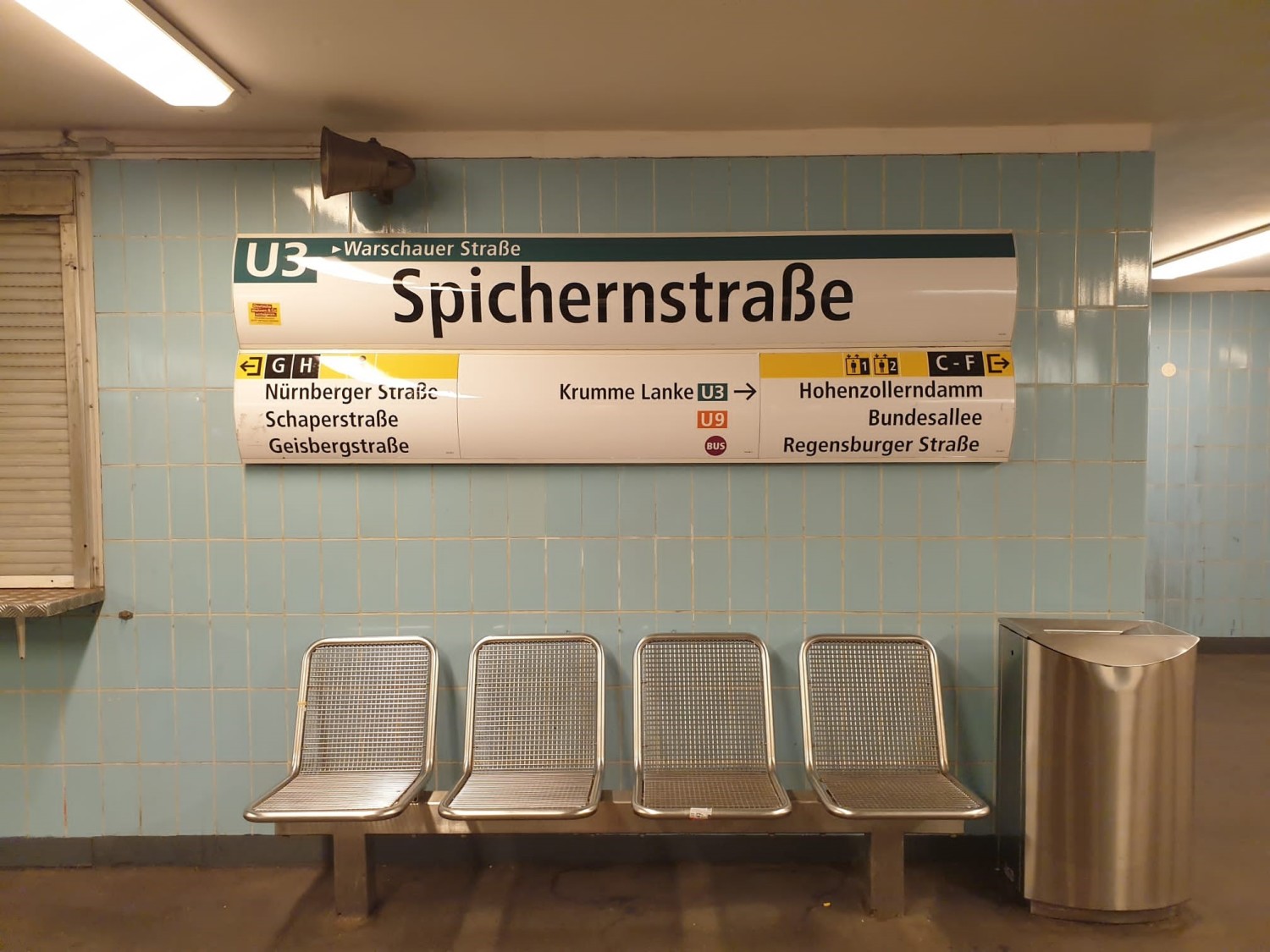 U3 Spichernstraße