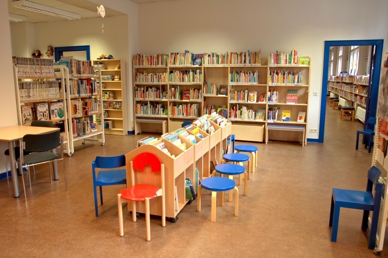 Kinderbereich der Johanna-Moosdorf-Bibliothek
