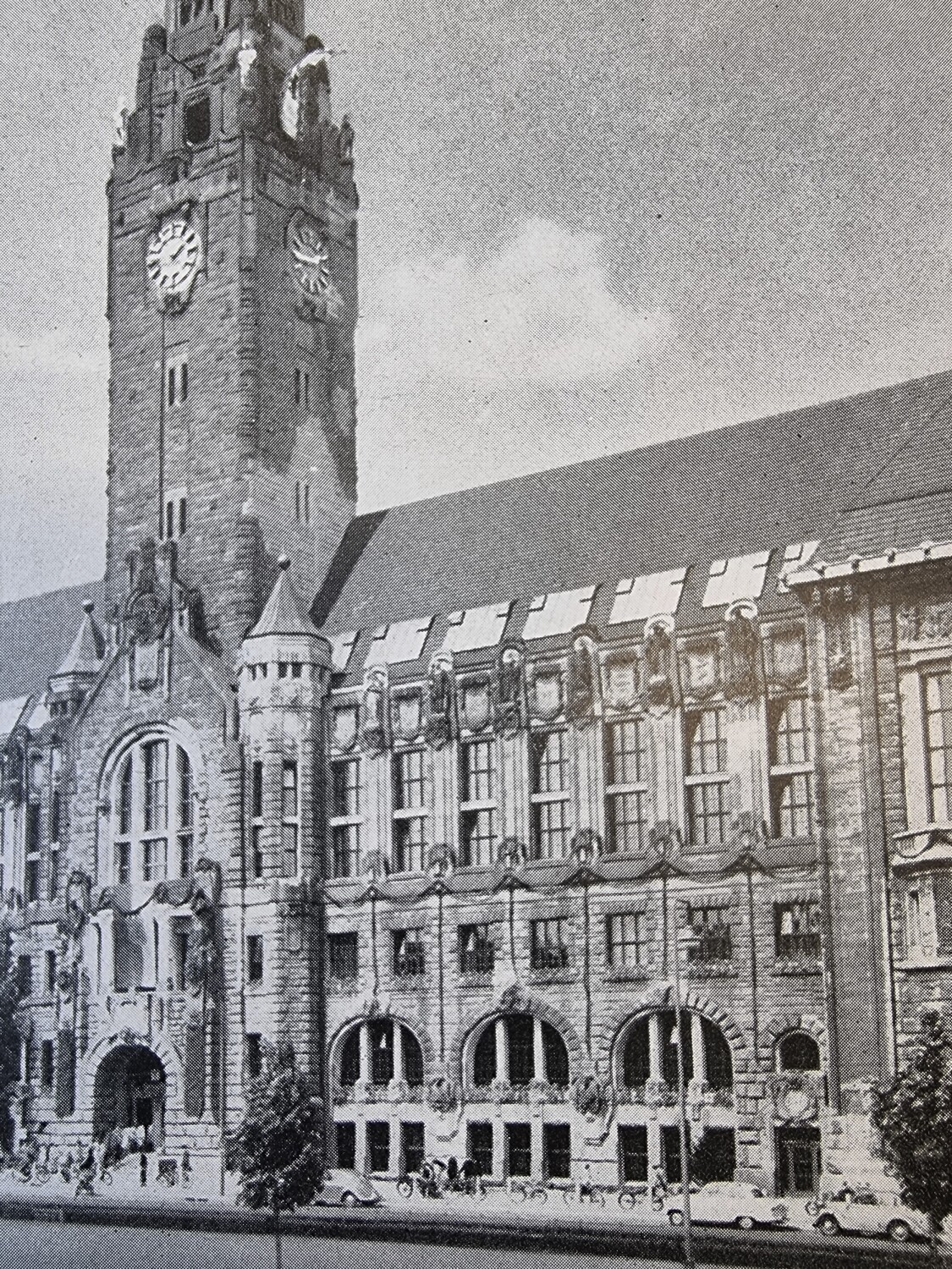 Das Rathaus 1958