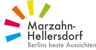 Berlins beste Aussichten - Logo des Bezirksamtes Marzahn-Hellersdorf