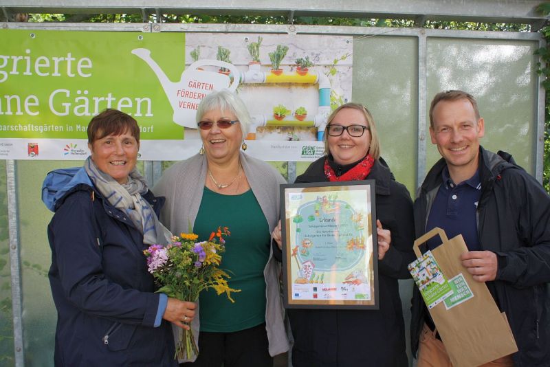 Preisverleihung Schulgartenwettbewerb der Grünen Liga 2019 - Rudolf-Virchow-Oberschule