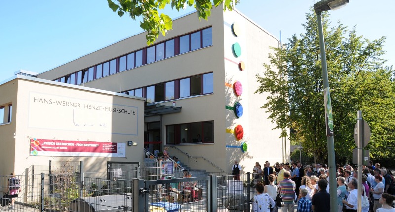 Wiedereröffnung der Musikschule - Das erneuerte Gebäude