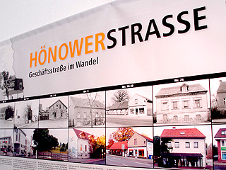 Informationstafel Hönower Straße