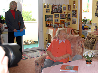 Innenansicht einer Wohnung im Seniorenfreundlichem Wohnhaus in der Jenaer Straße