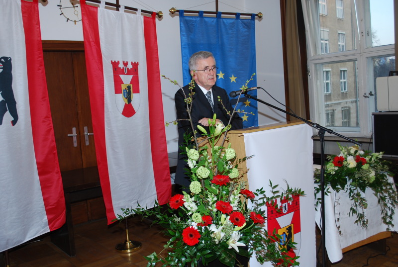 Diethard Rauskolb Laudatio Wehner Verleihung der Bezirksverdienstmedaille 2012 am 14.03.2014
