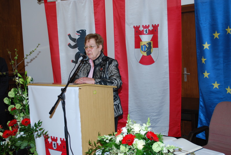 Helga Wehner Rede Verleihung der Bezirksverdienstmedaille 2012 am 14.03.2014