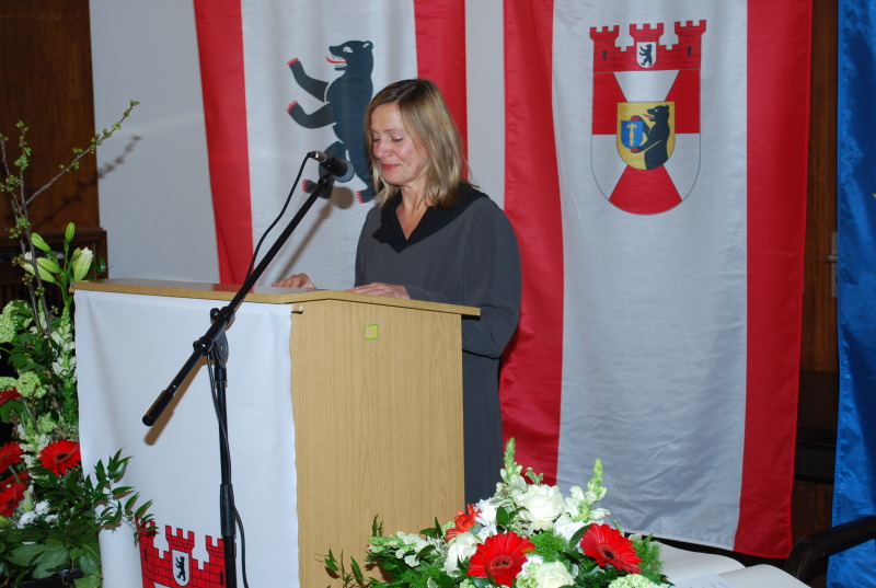 Karin Wieckhorst Laudatio Geisler Verleihung der Bezirksverdienstmedaille 2012 am 14.03.2014