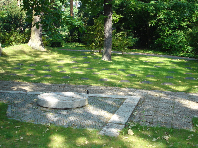 Ansicht des Siemensfeldes aus dem 1. Weltkrieg, Friedhof in den Kisseln