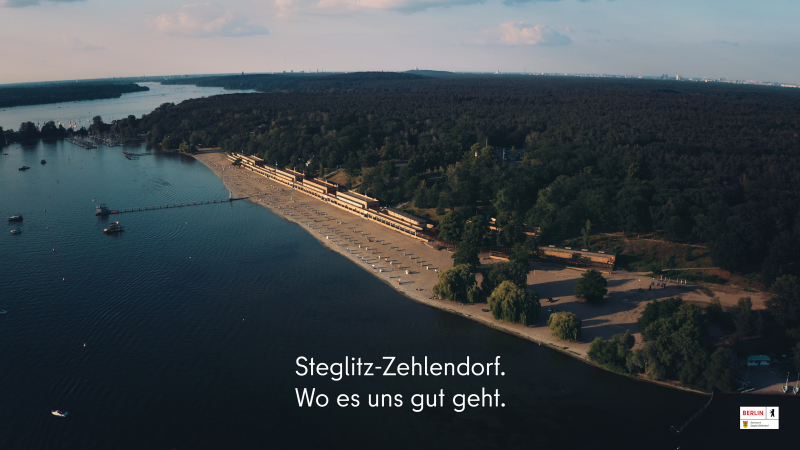 Titelbild Imagefilm Steglitz-Zehlendorf "Wo es uns gut geht"