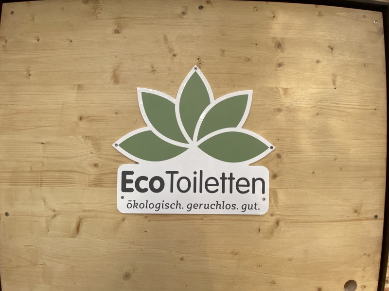 Eco-Toilette auf dem Friedhof Friedenstraße 