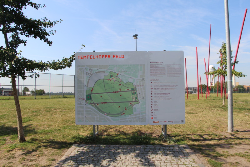Tempelhofer Feld Lageplan