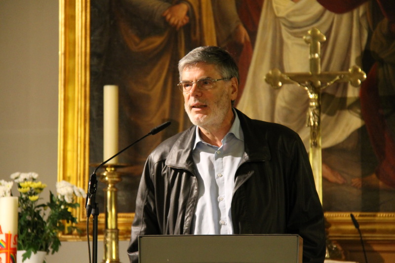 Dr. Dieter Schmitz in der St. Laurentius Kirche