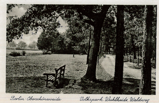 Wuhlheide historische Aufnahmen - Galerie (Freilichtbühne um 1938)