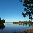 Seeufer im Abendlicht