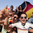 WM 2010 Fans bei Deutschland -England in Berlin