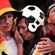 WM 2010: Fans in Berlin bei Deutschland-Spanien