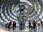 Glaskuppel des Bundestages