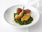 Grünkohl mit Kochwurst und Kassler von der Wachtel