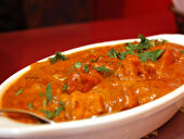 Indisches Essen: Chicken Makhani