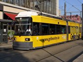 BVG-Metrotram at Alexanderplatz
