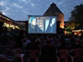 Freiluftkino im Club Cassiopeia in Friedrichshain