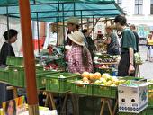 Ökomarkt auf dem Chamissoplatz