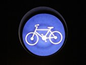 Radfahrer Ampel