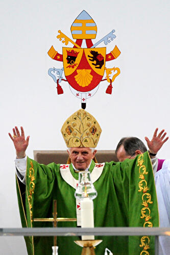 Papst-Messe im Berliner Olympiastadion