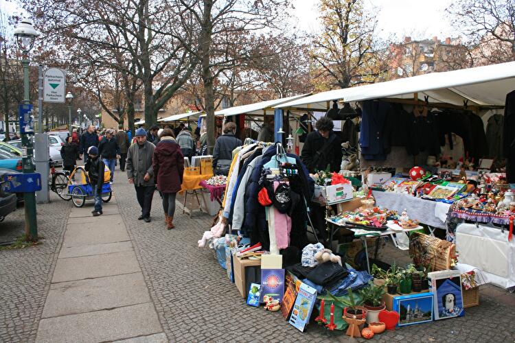 Flohmarkt Marheinekeplatz - Bergmannstraße