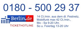 Berlin.de-Tickethotline