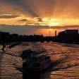 Sonnenuntergang in Berlin