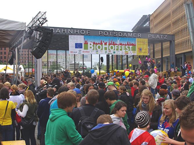 BioHoffest am Potsdamer Platz