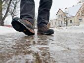 Sicher gehen auf Schnee