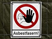 Vorsicht, Asbestfasern