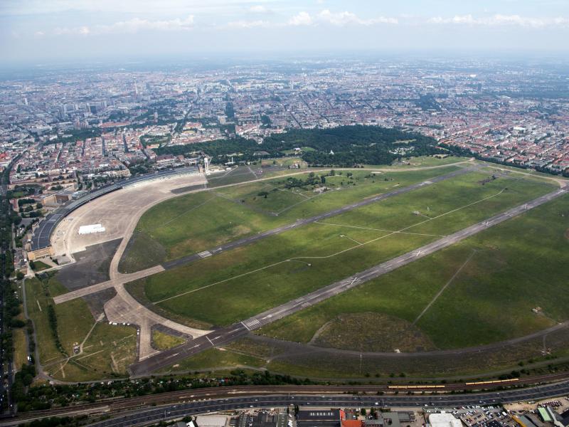 Tempelhof Field in Berlin