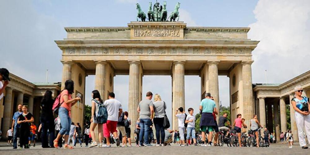 Touristen in Berlin