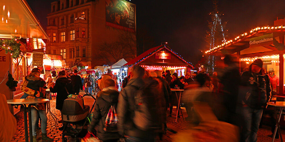 Christmas Market at Schlossplatz in Köpenick
