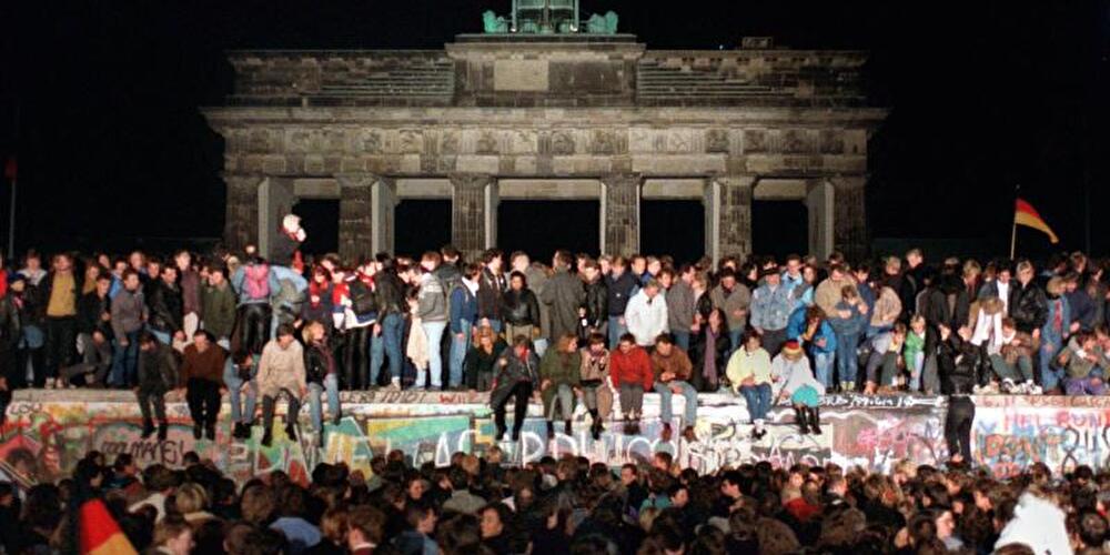 Mauerfall in Berlin
