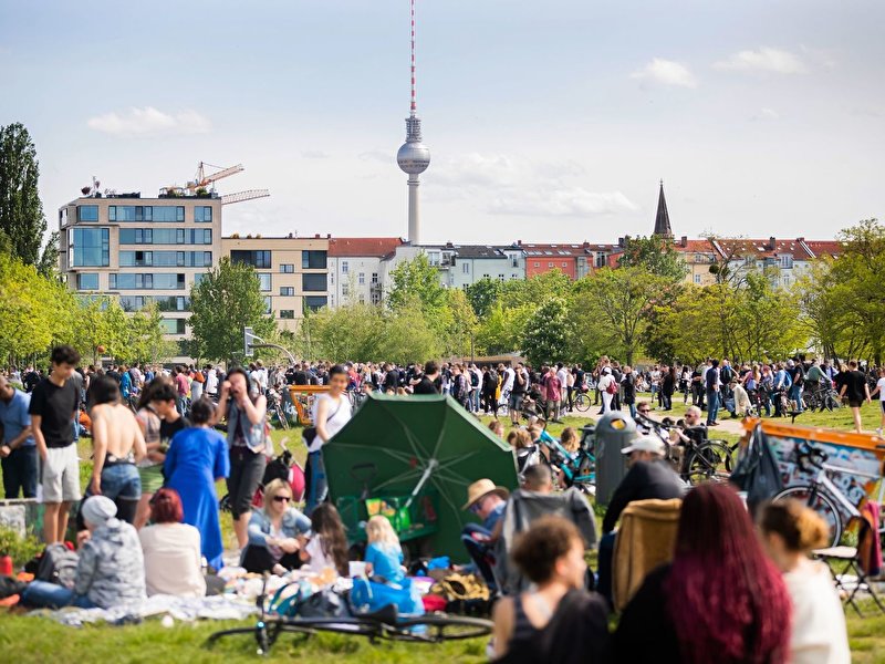 Mauerpark in Berlin