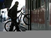 Fahrrad im Zug