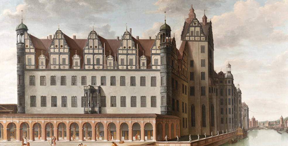 Geschichte: Ansicht des kurfürstlichen Schlosses