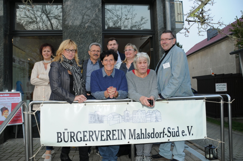 Eröffnung Bürgerstübchen Bürgerverein Mahlsdorf-Süd