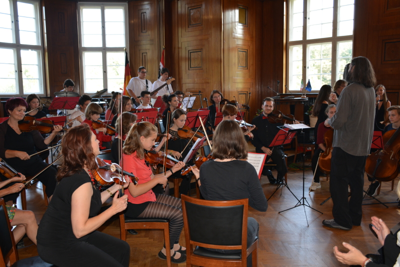 Impressionen des Konzertes der Musikschulen aus Albinea und Treptow-Köpenick