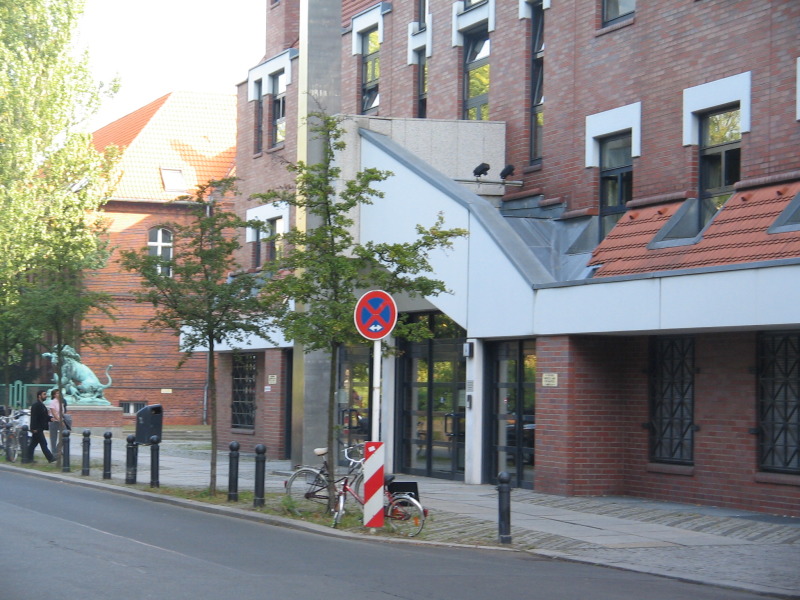 Eingang Wilsnacker Straße