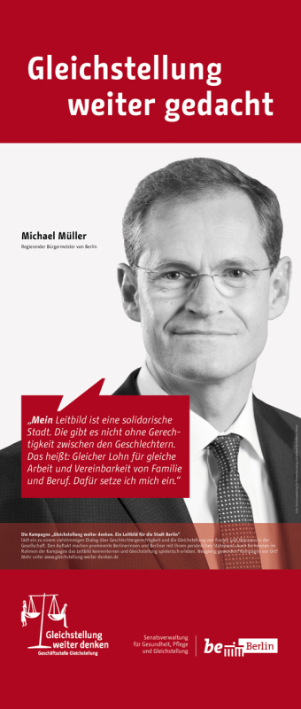 Michael Müller, Regierender Bürgermeister von Berlin