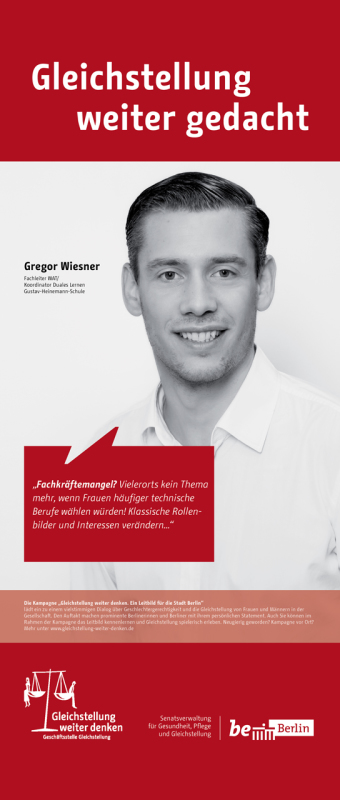 Gregor Wiesner, Fachleiter WAT und Koordinator "Duales Lernen" an der Gustav-Heinemann-Schule