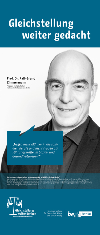 Prof. Dr. Ralf-Bruno Zimmermann, Präsident der Katholischen Hochschule für Sozialwesen Berlin
